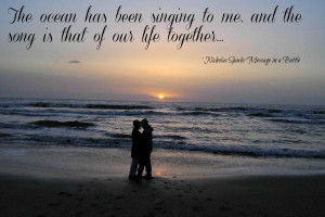 Nicholas Sparks love #quotes - write your Valentine a love note!