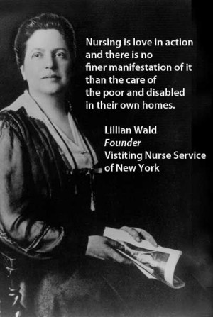 founder of the Visiting Nurse Service of New York. Read more about her ...