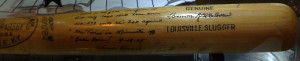 The bat Harmon used to hit homer #573 . (As a Royal, against the Twins ...