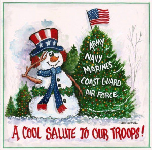 ... Do You Support our Military during the Holidays? CLICK HERE to comment