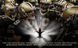 The Chant taken from Drew Brees` text message to nola.com