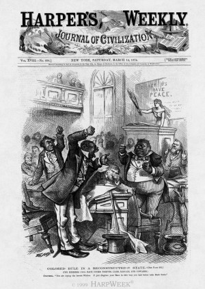 Cartoons of Thomas Nast : Reconstruction , Chinese Immigration, Native ...