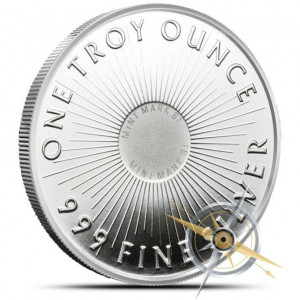 Sunshine 1 oz Silver Round | Mintmark SI