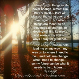 Sometimes things in life never change,