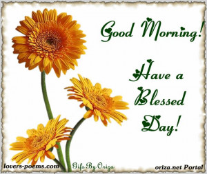 sunday morning poems | Good Morning! Have a blessed day!