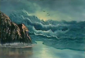 Bill Alexander Demonstrates Painting a Seascape
