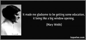 More Mary Webb Quotes