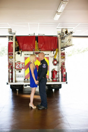 Firefighter Wedding Photography