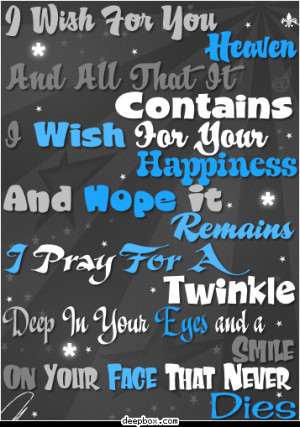 Good Luck And Best Wishes MySpace Comments - Page 1 of 2