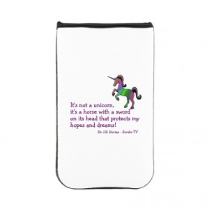 Abctv Gifts > Abctv Tablet Cases > Scrubs Unicorn Quotes Kindle Sleeve