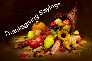 Home Sayings Thanksgiving Sayings