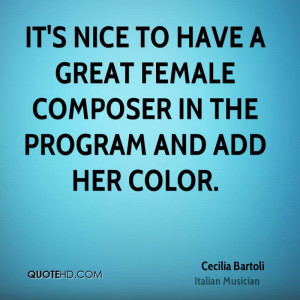 Cecilia Bartoli Quotes