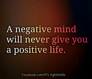Positive/Negative thinking