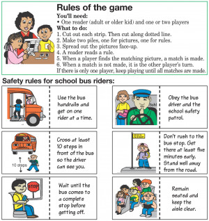 Safety Rules for Kids at School
