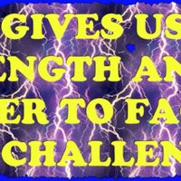 quotes photo: God Gives Us Strength And Power To Face Our Challenges ...