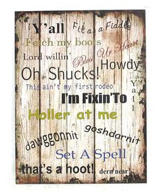 Funny southern phrases: 'I'm Fixing To' Wall Plaque by Sweet ...