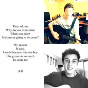 shawn mendes quotes - Google SearchShawn Mendes Quotes