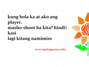 Cheesy Tagalog Quotes