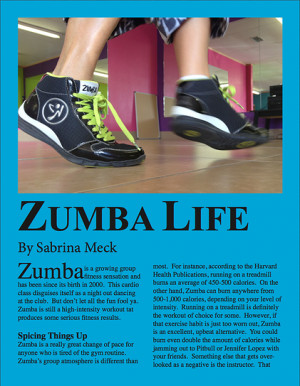Sabrina Meck Magazine Global Zumba