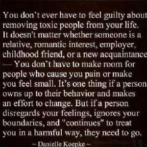 LOVE THIS!! Remove the negative people from your life! There's no ...