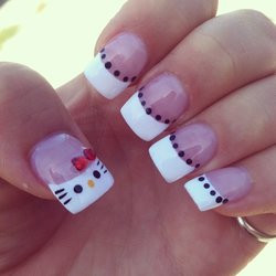 Thanks Mike! My hello kitty nails are a hit! So cute!