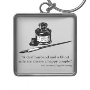 Marriage Quote - 16th Century Quotes Sayings Key Chain