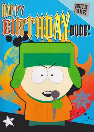 South Park Birthday Card Sound