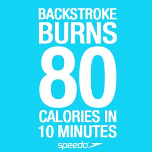 Regardless of whether or not this is true, I love backstroke.