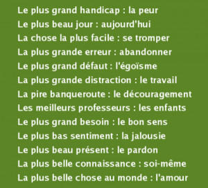 Les plus grands SUPERLATIFS