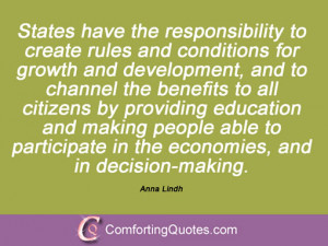 Anna Lindh Quotes - Inspirations.in