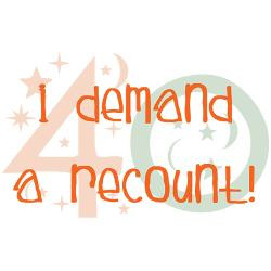 40th_birthday_demand_a_recount_tile_coaster.jpg?height=250&width=250 ...
