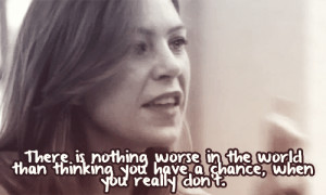 One Meredith Grey Quote Per Episode - 2x02, Enough Is Enough