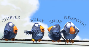 Pixar Birds On a Wire