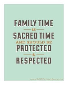 ... Gallery, Lds Printables, Family Time, Families Time, Sacred Time