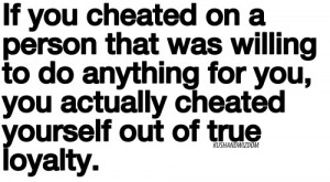 The Effects of Cheating on the Person You Cheat On