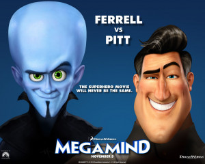 ... and Megamind from the Dreamworks CG animated movie Megamind wallpaper