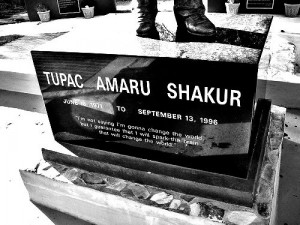 2PAC's resting place. Makaveli the Don. Tupac Amaru Shakur's Grave.