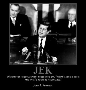 John F Kennedy War Quotes