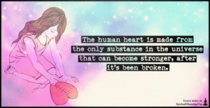 The human heart is made from the only substance in the universe that ...