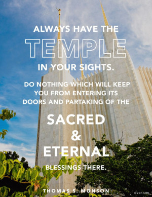 beautiful reminder why temple ordinances are important.