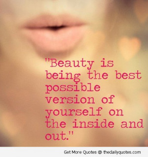 beauty quotes and sayings