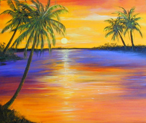 Art Prints of Key West Sunset Paintings
