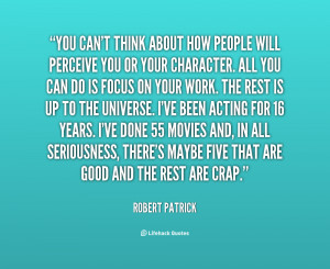 You can't be happy if you're not tolerably happy with yourself. The ...