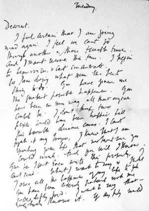 March 28, 1941: Virginia Woolf’s Suicide Letter and Its Cruel ...