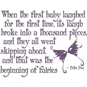 .com: When the first baby laughed.....Peter Pan ...