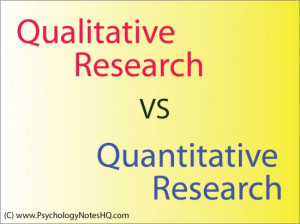 Qualitative Research...