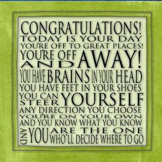 To my beautiful niece who is graduating today..... Congratulations ...