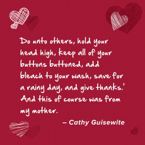 Cathy Guisewite on her mother. http://aol.it/18u8hQY