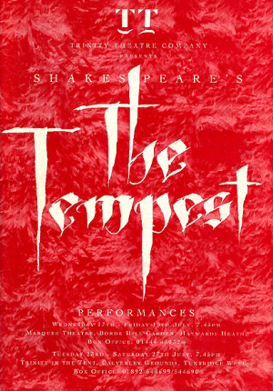 read in my shakespeare this year project the tempest