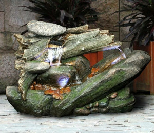 Self Contained Water Features Bermuda Autumn Leaves Water Feature